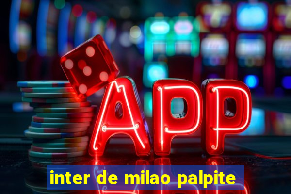 inter de milao palpite